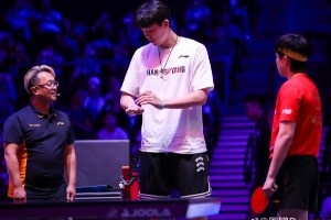 大乐透开奖结果-杨瀚森为王楚钦比赛挑边 媒体人发布现场高清图小杨真帅啊